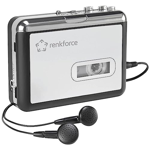 Renkforce Rf-Cp-170 Digitalizzatore Per Audiocassette Incl. Cuffie