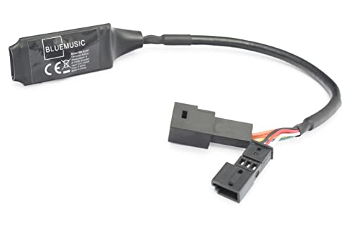 Bluemusic Interfaccia Audio Bluetooth Compatibile Con Bmw E46 E39 E38 X5 E53 X3 E83 Z4 E85 E86 - Mini R50 R52 R53 Con 3 + 6 Prese Cd Changer