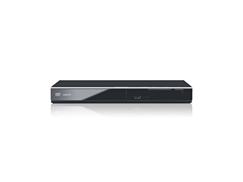 Panasonic Dvd-S700Eg-K Lettore Dvd, Hd Up-Conversion A 1080P, Multi-Formato Xvid, Jpeg Con Musica, Cd Ripping, Design Compatto Ed Elegante, Nero