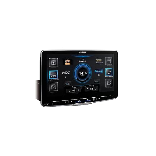 Alpine Ilx-F115D Digital Media Station Con Schermo 11", Chassis 1 Din, Compatibile Con Apple Carplay (Wireless) & Android Auto (Cablato)