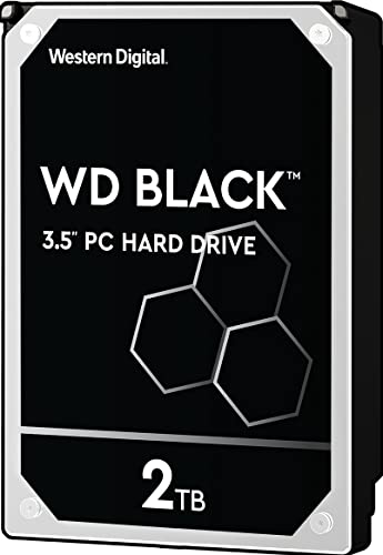 Wd Black Performance Desktop Hard Disk Drive Da 2 Tb, 7200 Rpm, Sata 6 Gb/S, Cache 64 Gb, 3.5"