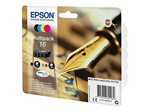 Epson - 16 Multipack - Confezione Da 4 - N Pn: C13T16264012 - Net162642K