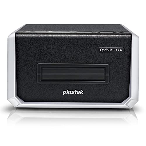 Plustek Opticfilm 135I Film/Slide Scanner 7200 X 7200 Dpi Black Silver
