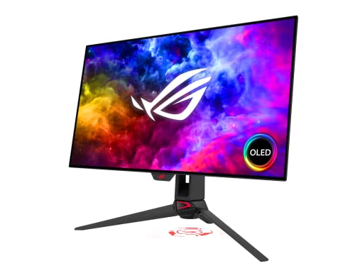 Asus Dis 27 Qhd Wide 1440P Pg27Aqdm Oled Nero