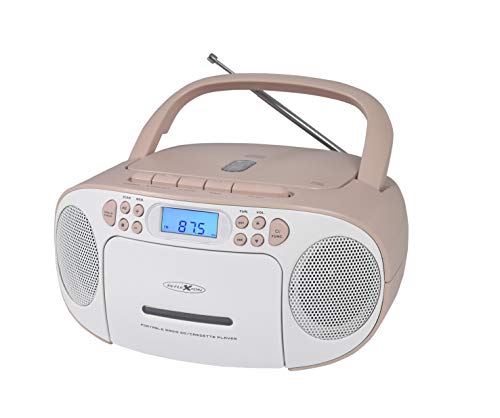 Reflexion Rcr2260Pk Cd-Radio Ukw Aux, Cd, Kassette, Ukw Pink