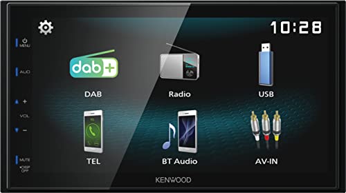 Kenwood, Dmx125Dab Monitor 2Din Digitale, Usb