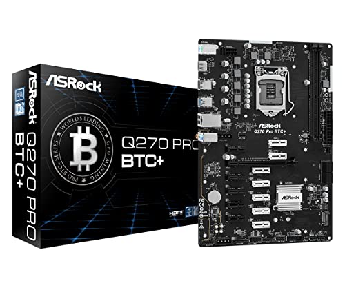Asrock Q270 Pro Btc+ Intel® Q270 Lga 1151 (Socket H4) Atx