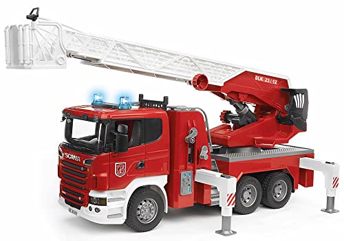 Bruder Scania R-Series Fire Engine With Water Pump