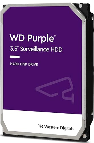 Hdd Western Digital 1Tb Purple Videosorveglianza 1 Tb 3.5" Sata, Unità A Stato Solido