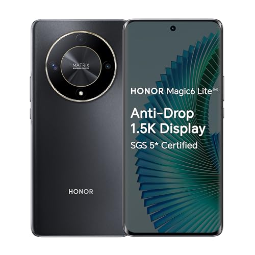 Honor Magic6 Lite 5G 8Gb/256Gb Negro (Midnight Black) Dual Sim