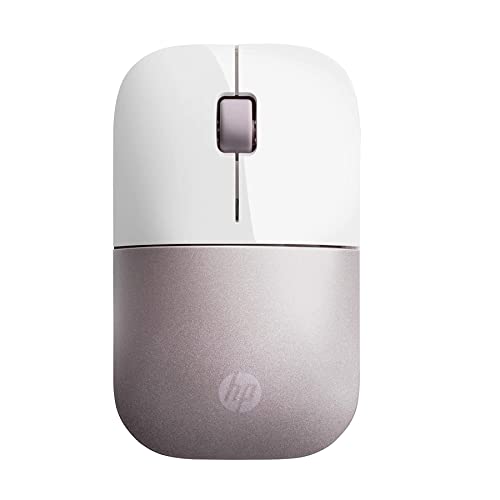 Hp Z3700 Mouse Wireless, Sensore Preciso, Tecnologia Led Blue, 1200 Dpi, 3 Pulsanti, Rotella Scorrimento, Ricevitore Usb Wireless 2.4 Ghz Incluso, Des