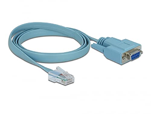 Delock Adattatore Rs-232 Db9 Femmina > 1 X Seriale Rs-232 Rj45 Maschio 1 M