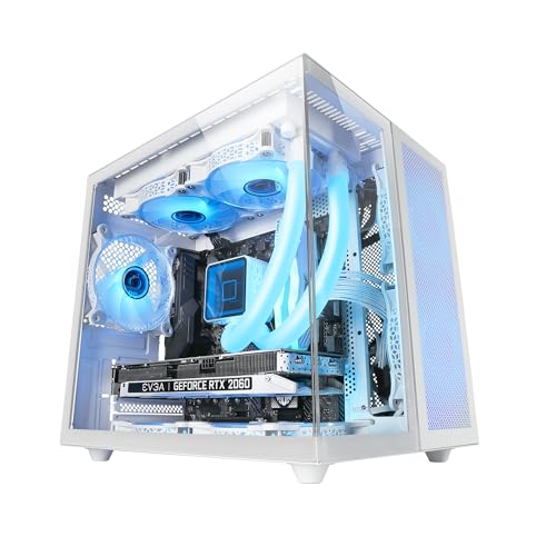 Mars Gaming Mc-Novamw Mini Tower Blanc