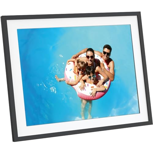 Agfaphoto Realiview Apf1700 Wifi Hd 17” Cornice Digitale-Memoria 32Gb, Funzione Meteo E Orologio, Condivisione Remota, Montabile A Parete - 1200X800