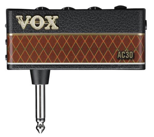 Vox - Amplug 3 Ac30, Amplificatore Portatile Per Chitarra Elettrica, A Batteria, Classico Suono Top Boost Ac30, Effetti/Tremolo/Chorus/Delay/Reverb,Co