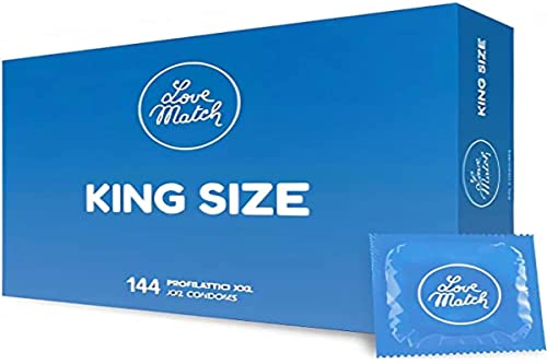 Love Match 144 Préservatifs King Size
