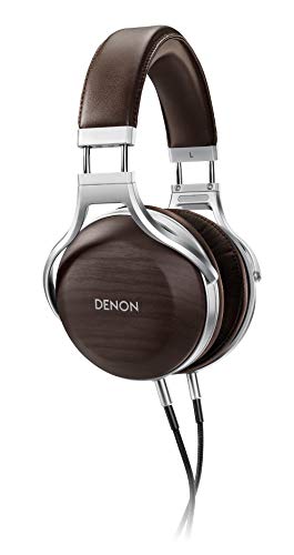 Denon Ah-D5200 Cuffie, Zebra Wood, Taglia Unica