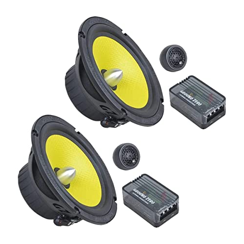 Ground Zero Audio | Gztc 165.2X | 165 Mm 2-Wege Komponenten-Lautsprechersystem
