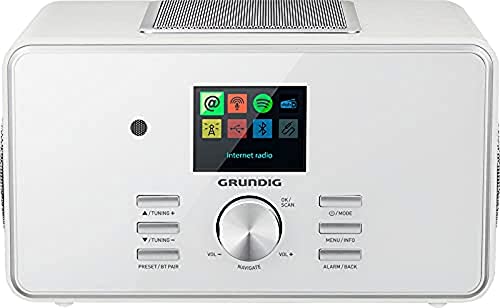 Grundig Dtr 6000 X, Radio Por Internet Gir1080 Blanco, Wlan, Bluetooth, Rds