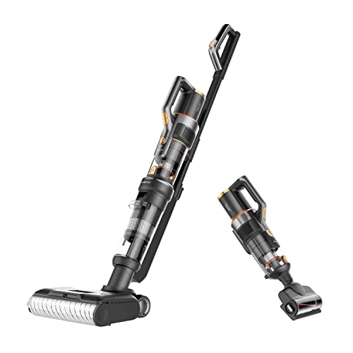 Jimmy Hw10 Pro Lavapavimenti Aspirapolvere 3 In 1 Senza Filo Cordless Multisuperficie, 400W, Assistente Vocale, Batteria Rimovibile Con 80 Minuti Di A