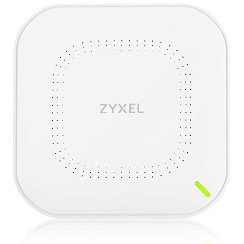 Zyxel Cloud Wifi6 Ax1800 Wireless Access Point (802.11Ax Dual Band), 1,77 Gbps, Gestibile Tramite Nebula App/Cloud O Standalone, Fino A 4 Reti Wifi Se