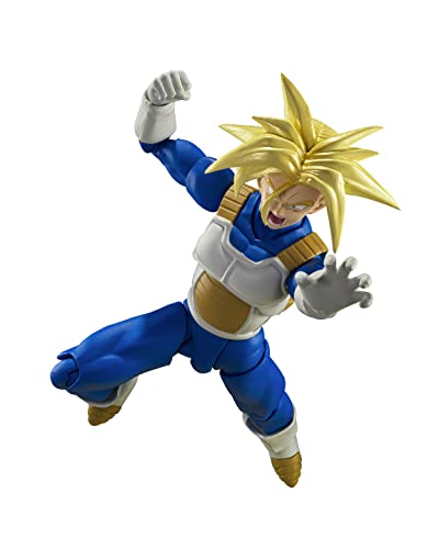 Bandai Tamashii Nations Dragon Ball Z - Super Saiyan Trunks - Figurine S.H. Figuarts 14Cm