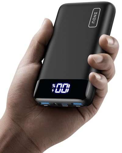 Iniu Power Bank, 20000Mah 22,5W Powerbank Ricarica Rapida, Usb C Input & Output Caricatore Portatile Pd3.0 Qc4.0 Powerbank Per Iphone 15 14 13 12 Pro