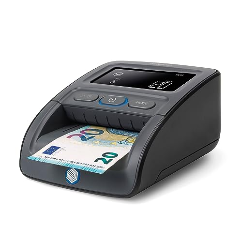 Safescan 155-S Verifica Banconote False Automatico Che Verifica Rapidamente Le Banconote, Verificatore Del Falso A 7 Punti, Accurato Verifica Banconot