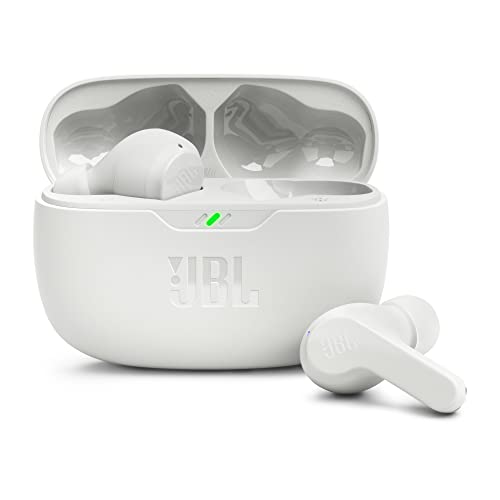 Jbl Wave Beam, Auricolari Wireless In-Ear Bluetooth, Waterproof Ip54 E Antipolvere Ipx2, Deep Bass Sound, Tecnologia Smart Ambient E Voice Aware, Fino