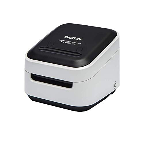 Brother Vc-500W Stampante Di Etichette A Colori Con Tecnologia Zink Zero Ink, Connettività Usb E Wireless