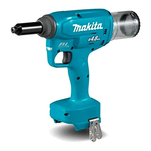 Makita Drv150Z Outil De Rivetage Électrique Noir, Bleu 2.4,3.2,4,4.8 Mm 10 Kn