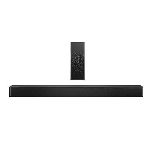 Hisense Hs2100 Soundbar 2.1, 240W, Subwoofer Sottile Esterno Wireless, Supporta Dolby Digital E Dts Virtual:X, Bluetooth, Hdmi, Usb, Ingresso Audio Ot