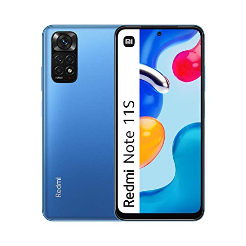 Xiaomi Redmi Note 11S Smartphone, 6Gb Ram 128Gb Rom, Display Amoled Da 6,43 Pollici, Processore Mediatek Helio G96, Fotocamera Quadrupla Ai Da 108 Mp