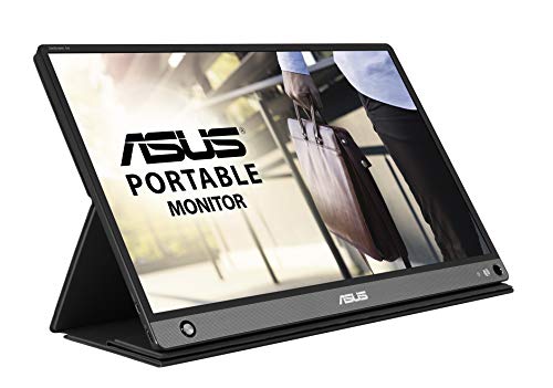 Asus Zenscreen Go Mb16Ahp 15.6" Usb Type-C Portable Monitor, Fhd (1920X1080), Ips, Up To 4 Hours Battery, Micro-Hdmi, Foldable Smart Case, Auto-Rotate