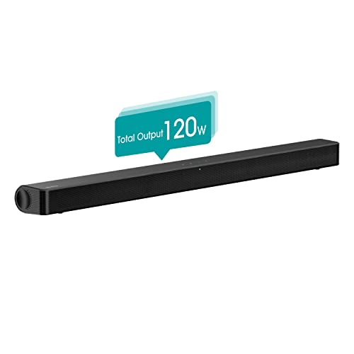 Hisense Hs205G Soundbar 2.0, 120W,Supporta Dolby Digital E Dts Virtual:X, Bluetooth, Hdmi, Usb, Ingresso Audio Ottico