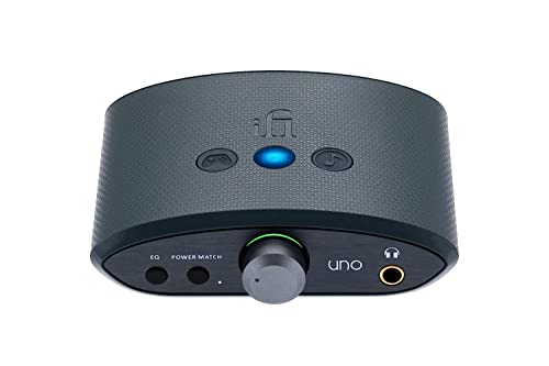 Ifi Uno - Dac E Amp Per Cuffie - Ingresso Usb-C - Migliora L'Audio Lacunoso - Modalità Streaming/Gaming/Musica - 32-Bit/384Khz/Dsd256/Mqa - Windows/Ma
