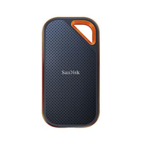 Sandisk 1Tb Extreme Pro Ssd Portatile, Usb-C Usb 3.2 Gen 2X2 Unità A Stato Solido Nvme Esterna Fino A 2000 Mb/S Indice Di Protezione Ip65 Per La Resis