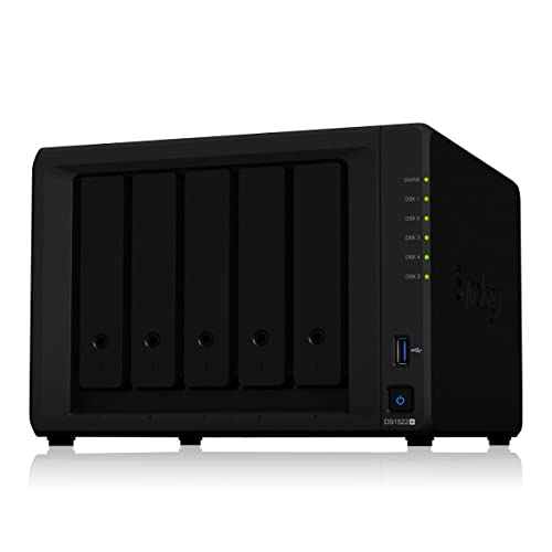 Synology Diskstation Ds1522+ Nas/Storage Server Tower Ethernet Lan Black R1600