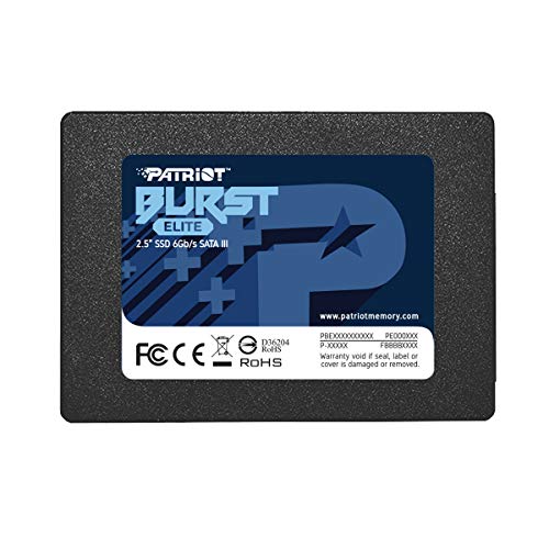 Patriot Memory Ssd Unità A Stato Solido Sata 3 2.5" Interno 120Gb Burst Elite 6 Gbps