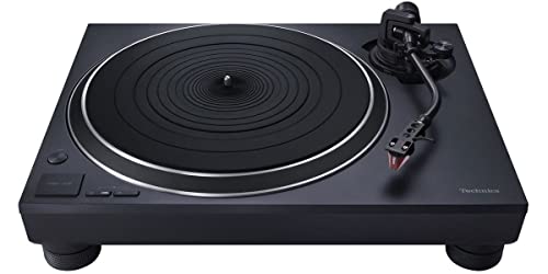 Technics Sl-1500C Nero Giradischi Trazione Diretta 33/45/78 Giri Pre-Phono Testina 2M Red
