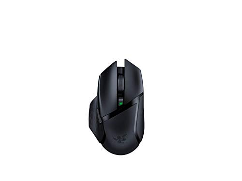 Razer Basilisk X Hyperspeed Mouse Da Gioco Wireless (Tecnologia Hyperspeed, Sensore Ottico 5G Avanzato E 6 Pulsanti Configurabili, Interruttori Meccan