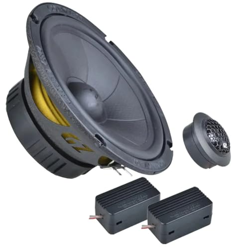 Ground Zero Gzic 165.2 Kit 2 Vie 16 Cm Casse Altoparlanti Predisposizione 165Mm Set Con Woofer Tweeter Filtri