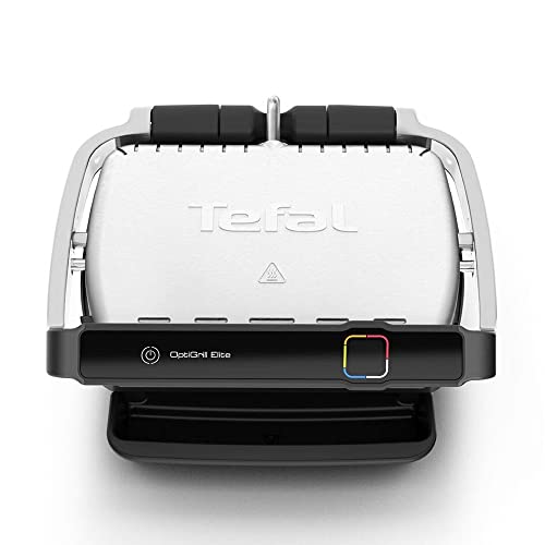 Tefal Optigrill Elite Parrilla Elã‰Ctrica 2000 W Nero/Grigio