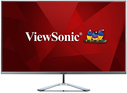 Viewsonic Vx3276-2K-Mhd-2 Monitor Ips Qhd Da 32 Pollici Con 103% Srgb, 2X Hdmi, Displayport, Mini Displayport, Eye Care Per Il Lavoro E L'Intrattenime