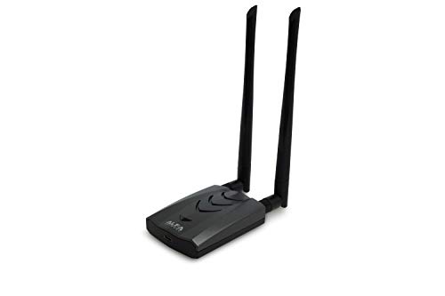 Alfa Network Nuova Versione Type-C Wifi Usb, Dual-Band A Lungo Raggio Ac1200 Wireless Usb Adattatore Wi-Fi Wi-Fi W / 2X 5Dbi Antenne Esterne - 2,4 Ghz