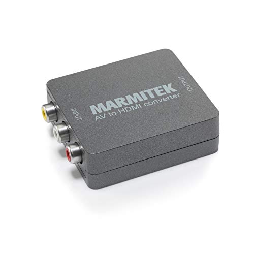 Adattatore Da Rca A Hdmi - Marmitek Connect Ah31 - 1080P Full Hd - Nessun Software Richiesto - Composito - Scart - Pal - Ntsc - Adattatore Av Hdmi - C