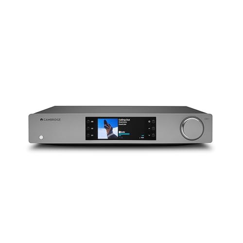 Cambridge Audio Cxn100 - Lettore Audio Di Rete Wifi Ad Alta Risoluzione, Streamer E Preamplificatore Con Display Con Chromecast Integrato, Internet Ra