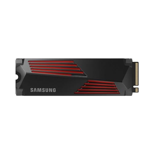 Samsung Memorie Mz-V9P1T0G 990 Pro Ssd Interno Con Dissipatore Di Calore Da 1Tb, Compatibile Con Playstation 5, Pcie Gen 4.0 X4 Nvme M.2