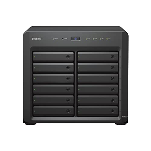 Synology Diskstation Ds3622Xs+ 12-Bay Nas [2.5"/3.5" Sata Hdd/Ssd. 2X 10 Gbe Lan. 3X Gbe Lan. 16Gb Ram]