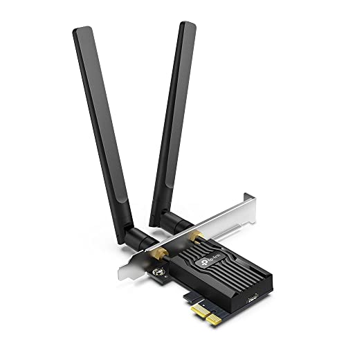 Tp-Link Archer Tx55E - Scheda Wi-Fi Pci Express Wi-Fi 6 (Ax3000), Bluetooth 5.2 Pcie, Scheda Wifi Pc Fisso, 75% Di Latenza In Meno, Supporta Windows 1